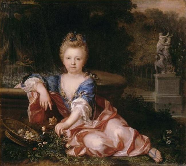 Alexis Simon Belle Portrait of Mariana Victoria of Spain